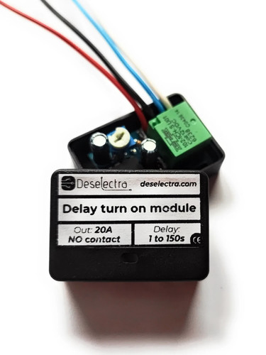 Relè interruttore timer delay - relè,