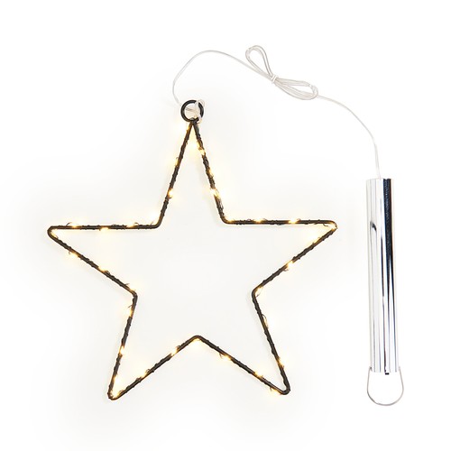 Stella metallo con timer - metallo,