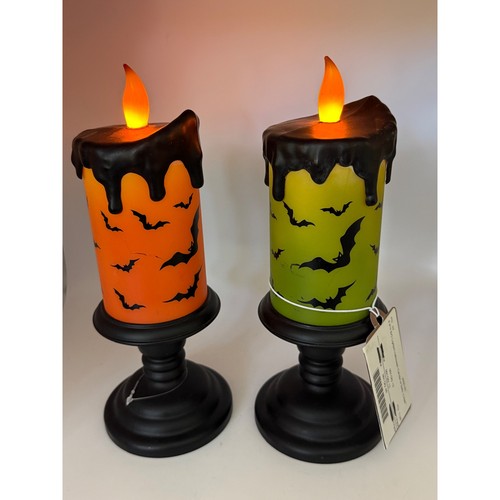 Candele pipistrello halloween - candele,