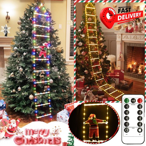 Scala led babbo natale - scala,