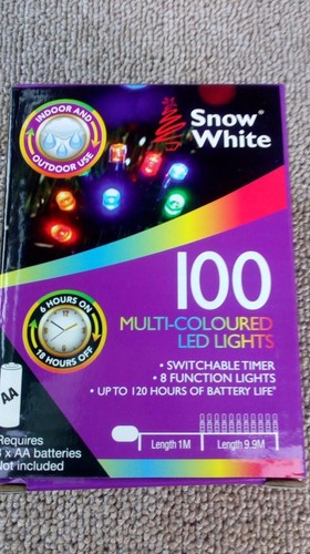 100 luci timer led - , multicolore