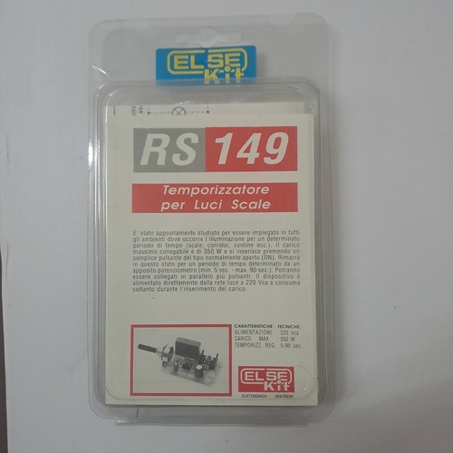 Kit temporizzatore luce scale - temporizzatore,