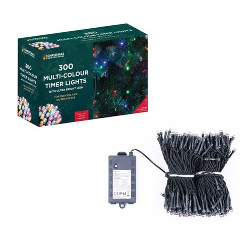 Luci timer led natalizie - timer,