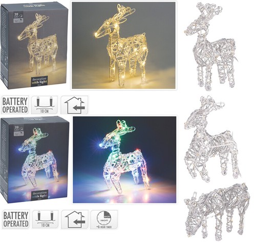 Luci natale led bianche - di,
