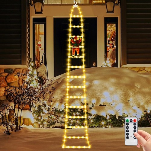 Scala led babbo - natale, catena