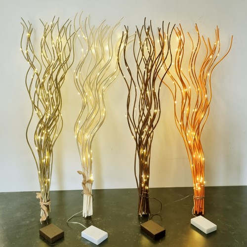 Ramo salice spirale luci - luci, 20