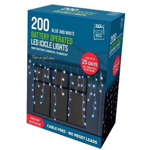 Festive magic led timer - led,