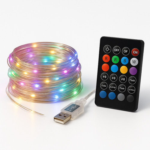 Luci stringa led rgb smart - stringa,