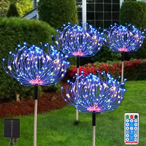 Led luce solare fuochi - 4x,